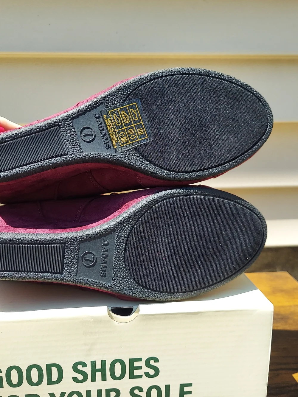 J. Adams Roxy Burgundy Suede Platform Wedges Womens Size 7 NWT Office Minimalist